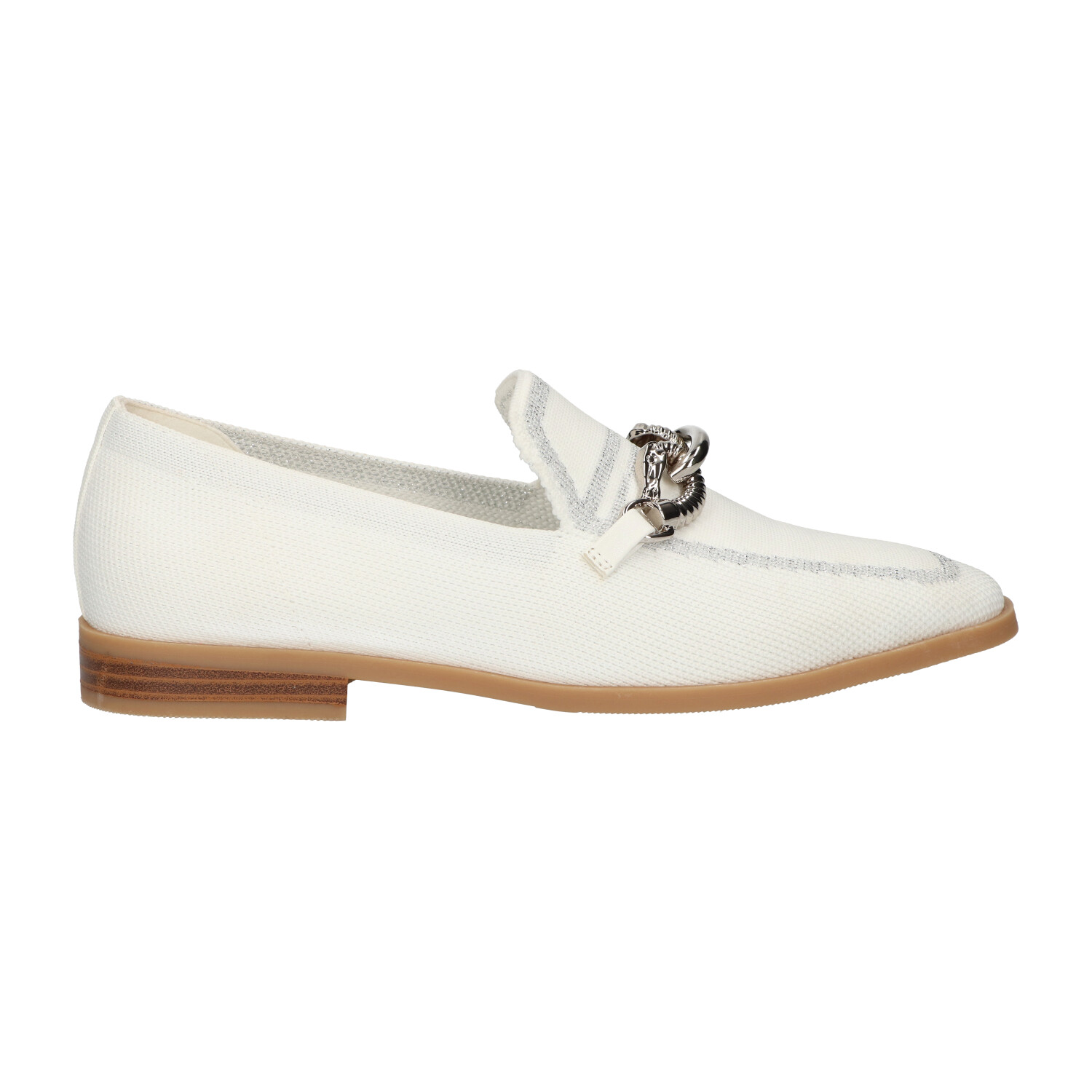 -27% : Knitted loafers wit | Dames | Maat 40 | La Strada