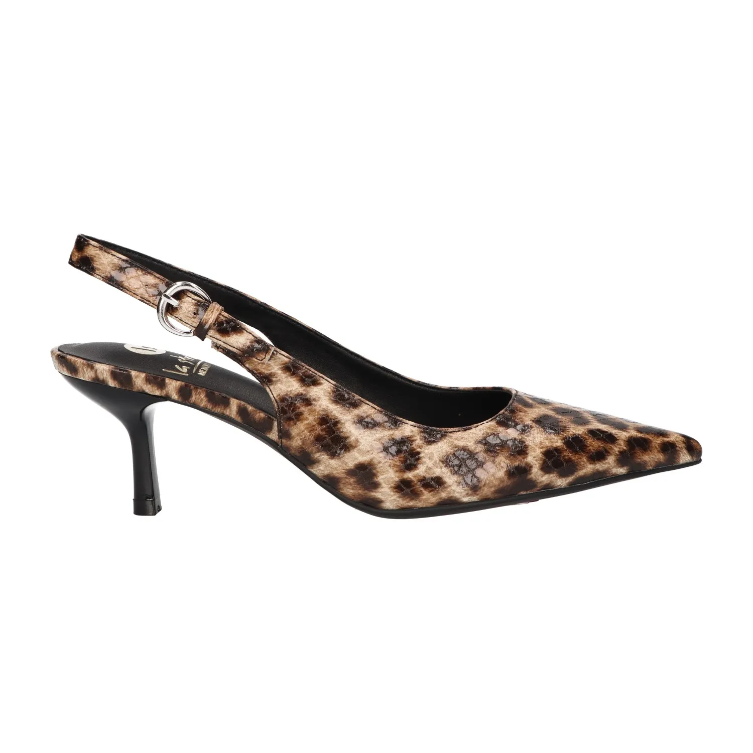 Slingback luipaard Slingback luipaard