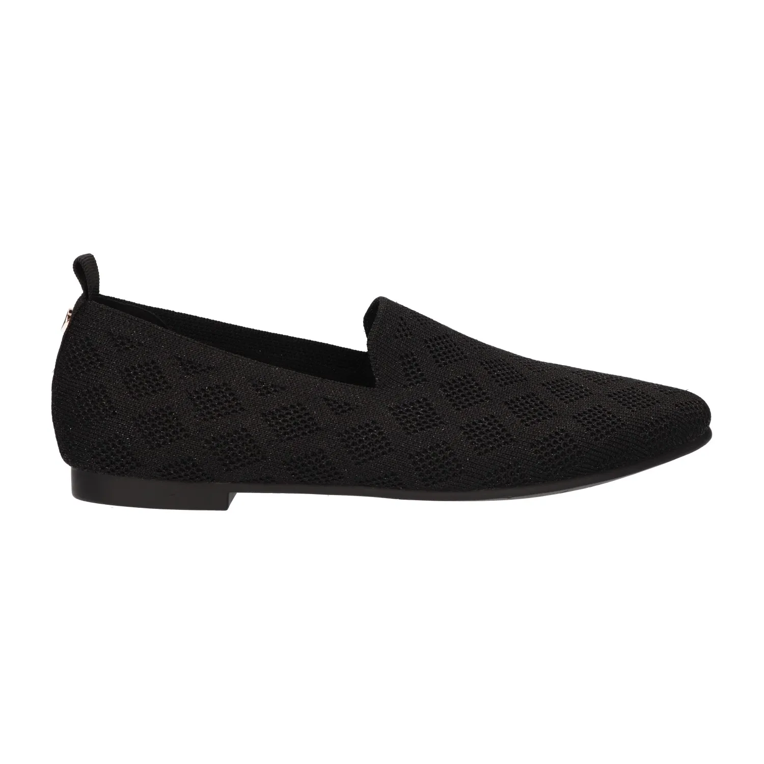 Loafer knitted zwart