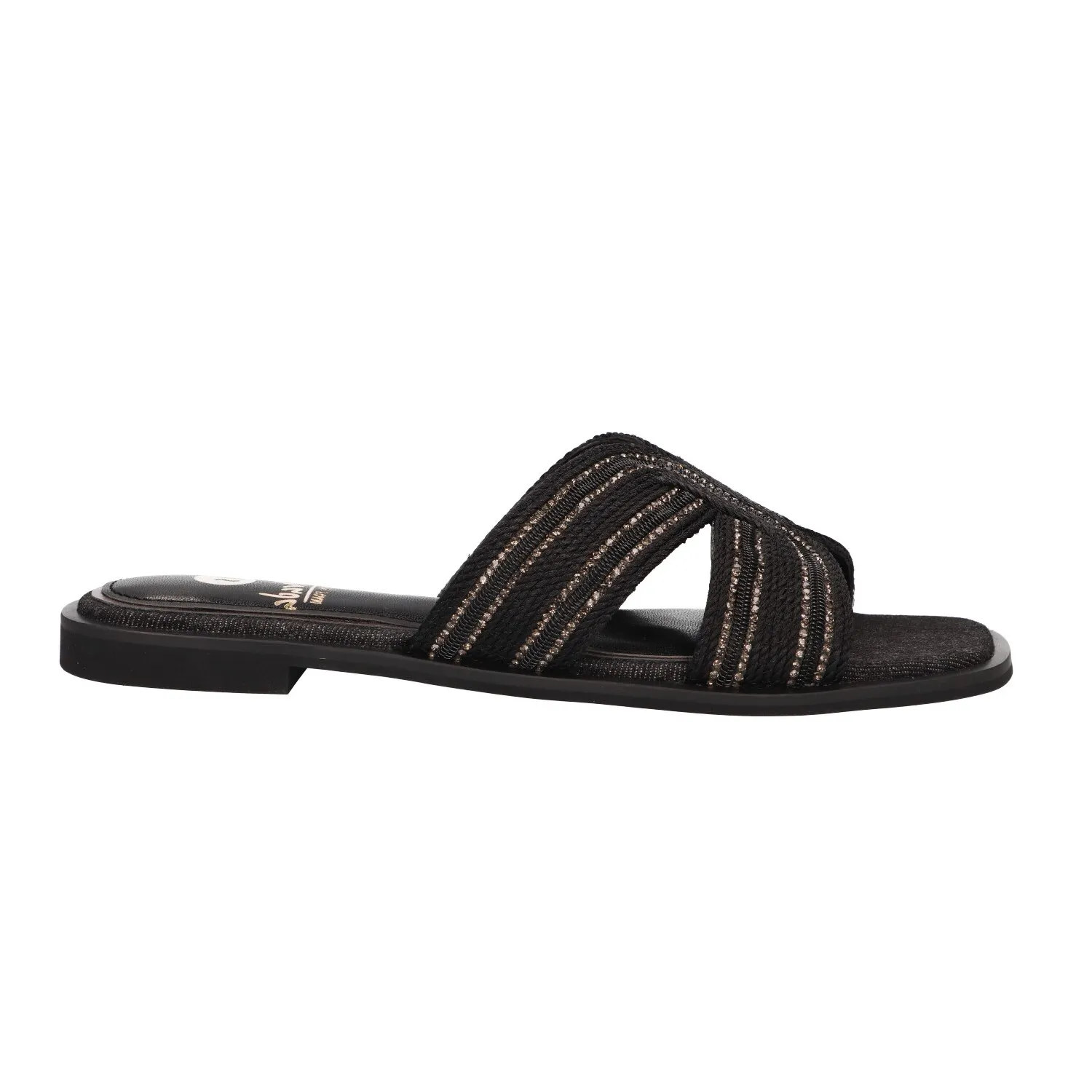 Slipper zwart